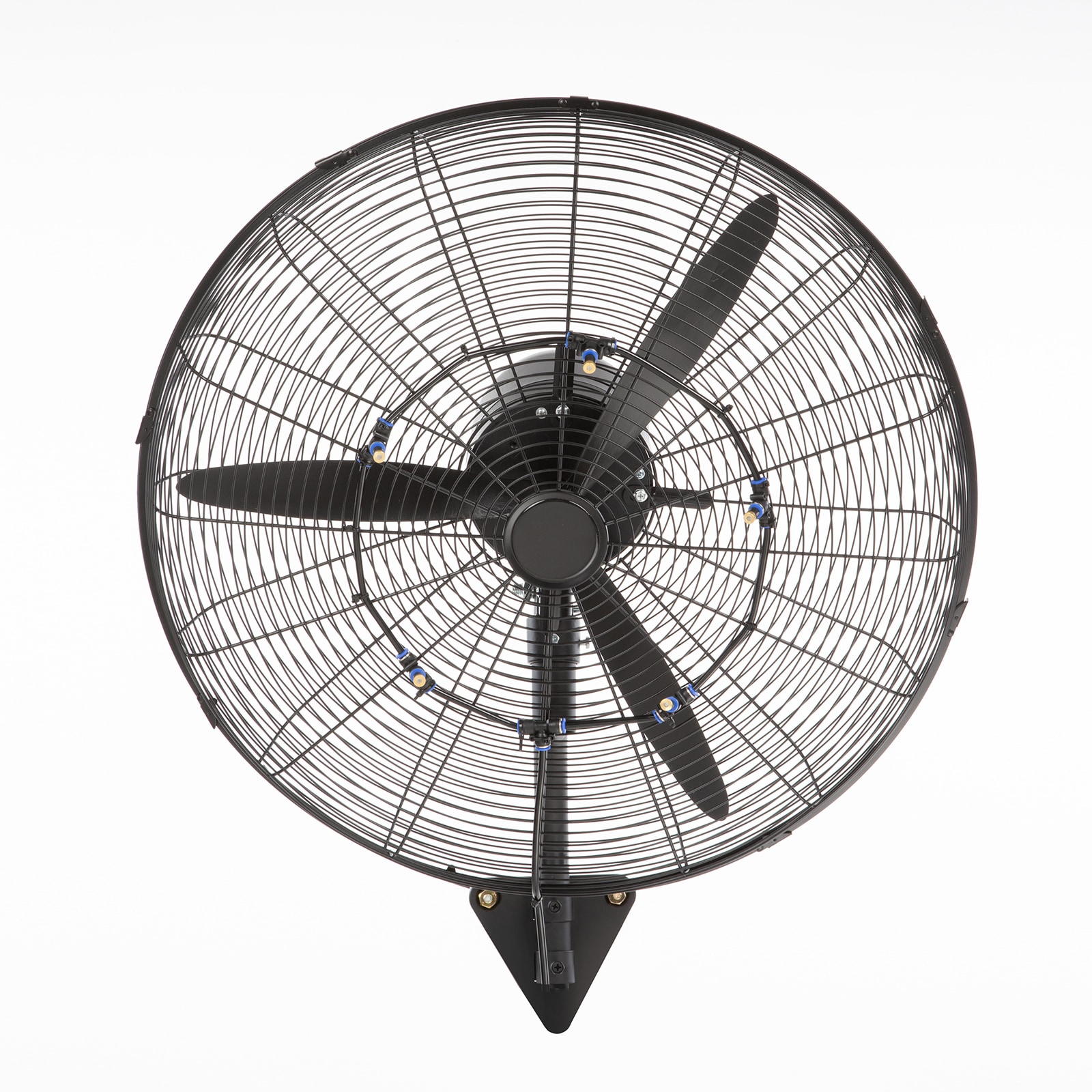 Industrial Wall-mounted Misting Fan 3-speed Oscillating Air Cooler_voghion.com